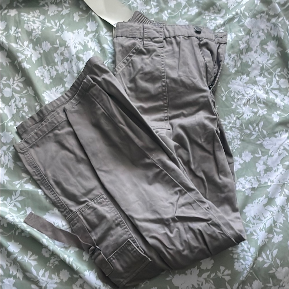 Men's Gray Cargo Pants